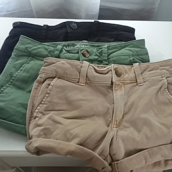 American Eagle Twill Midi Shorts Bundle - Picture 1 of 5
